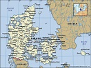 Danemark On World Map : Denmark Map High Resolution Stock Photography ...