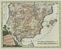 SPANIEN. - Karte. "Das Koenigreich Spanien Nro. 534".: Art / Print ...