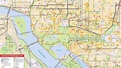 Washington D.C. maps - The tourist map of D.C. to plan your visit
