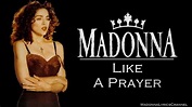 Madonna - Like A Prayer (Lyrics On Screen) - YouTube