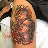 What Would Dalton Do? Awesome Road House themed tattoo by Chris Curtis ...