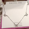 Rachel Zoe Multi Butterfly Necklace Cubic Zirconia Sterling - Etsy
