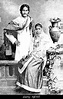 Rabindranath Tagore Mrinalini Devi 1883 Stock Photo - Alamy