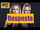 UFC: Ronda Rousey responde repórter feminista em alto estilo - YouTube