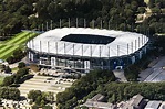 Luftbild Hamburg - Stadion Volksparkstadion des Hamburger HSV in Hamburg