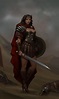 ArtStation - Warrior Queen, Yoon Seseon | Fantasy female warrior ...