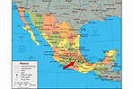 Cuernavaca Morelos Mexico Map