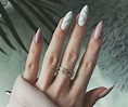 Unghie a mandorla nail art effetto marmo | Perfect nails, Pretty nails ...