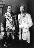 King George V and his physically similar cousin Tsar Nicholas II in ...