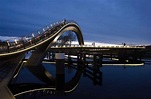Melkweg Bridge in Purmerend, the Netherlands by NEXT Architects