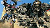 Transformers: La Era de la Extinción | El combate final entre Optimus ...