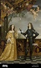 Ritratto di Guglielmo II, principe di Orange e della sua consorte Maria ...