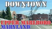 Upper Marlboro - Maryland - 4K Downtown Drive - YouTube