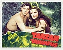 Tarzan Triumphs Johnny Weissmuller Frances Gifford 1943 Movie Poster ...