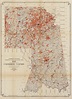 1903 Map of the Cherokee Nation Oklahoma | Etsy