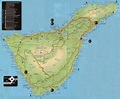 Mapa turístico de la Isla Tenerife - Tamaño completo