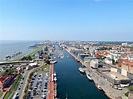 Panoramic View of Bremerhaven, Germany