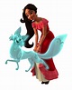 Elena of Avalor and Zuzo the spirit fox | Disney elena, Disney princess ...