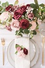 Dusty Rose Flower Box Set - 25 Styles | Burgundy and blush wedding ...