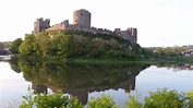 Slightly different view of Pembroke Castle this morning #pembrokeshire ...