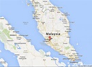 Kuala lumpur on map - Map of kuala lumpur on (Malaysia)