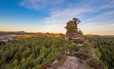 Abendstimmung im Dahner Felsenland Foto & Bild | deutschland, europe ...