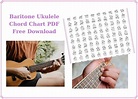 Baritone Ukulele Chords Chart For Beginners. PDF Free Download
