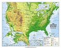 Geographical Map of USA | USA Geographical Map