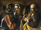 File:The Denial of Saint Peter-Caravaggio (1610).jpg - Wikimedia Commons