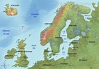 Maps of Northern Europe - Northern Europe