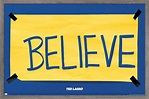 Ted Lasso - Believe Wall Poster, 22.375" x 34" Framed - Walmart.com