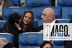 Adriano Galliani mit Ehefrau Malika El Hazzazi Roma 29 10 2011 Stadio ...