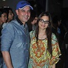 Alvira Khan with her husband Atul Agnihotri during the special ...