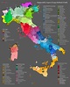 Mappa delle lingue e dei dialetti italiani : r/italy