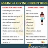 Useful Expressions for Asking for and Giving Directions in English ...