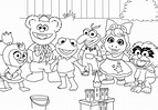 Dibujos de Muppet Babies para colorear | Pintar e imprimir