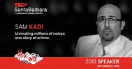 Sam Kadi 2018 TEDxSantaBarbara Speaker