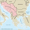 Sandalias crear Silicio where is yugoslavia located on the map A rayas ...