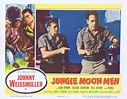 JUNGLE MOON MEN 1955 Lobby Card 2 Jungle Jim Johnny Weissmuller ...