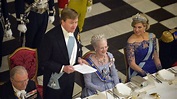 Cena de gala en Dinamarca en honor a los Reyes de Holanda