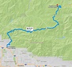 Angeles Crest Highway Map - Real Map Of Earth