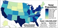 List of U.S. states by population - Simple English Wikipedia, the free ...