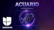 Acuario en el mes de Acuario | Univision Horóscopos - YouTube
