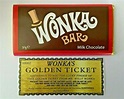 Willy Wonka 50g Bar Genuine Milk Chocolate With A Free Special | Etsy