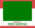 Free Christmas Card Templates - Crazy Little Projects