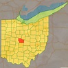 Map of Delaware County, Ohio