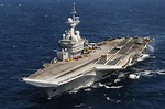 French aircraft carrier Charles de Gaulle (R91) Full HD Wallpaper and ...