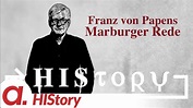 HIStory: Franz von Papens Marburger Rede - One News Page VIDEO