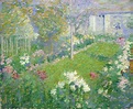 Un Jardin, Maison Baptiste. Painting by Theodore Earl Butler - Fine Art ...