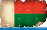 Bandera De Madagascar En Papel Antiguo Imagen de archivo - Imagen de ...